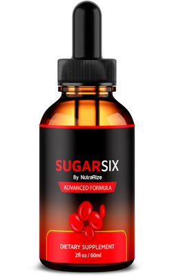NutraRize SugarSix Drops, Official Sugar Six Liquid Formula, All Natural Support for Stable and Healthy Levels, Premium Dropper to Maintain Good Circulation, Sugar Six Review 30 Servings
