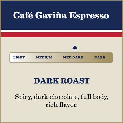 Caf Gavi a Espresso Roast Extra Fine Ground Coffee, 100 Arabica Dark Roast, Chocolate Notes 10 oz Can, Zero-Waste Facility, South Central American Blend