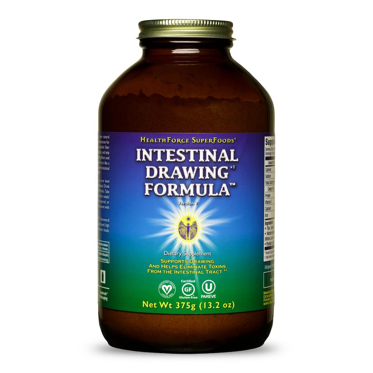 HealthForce SuperFoods Intestinal Drawing Formula - Powder - 375 Grams