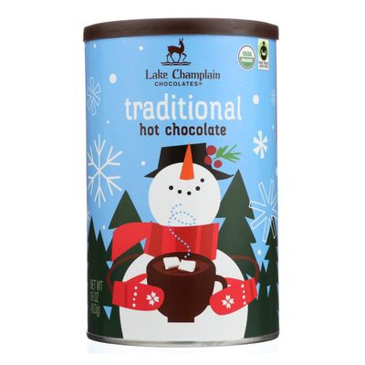 LAKE CHAMPLAIN CHOCOLATES Organic Traditional Hot Chocolate, 16 OZ
