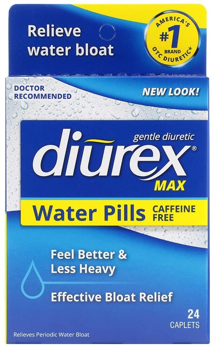 Diurex Max Water Caplets - 24 CT