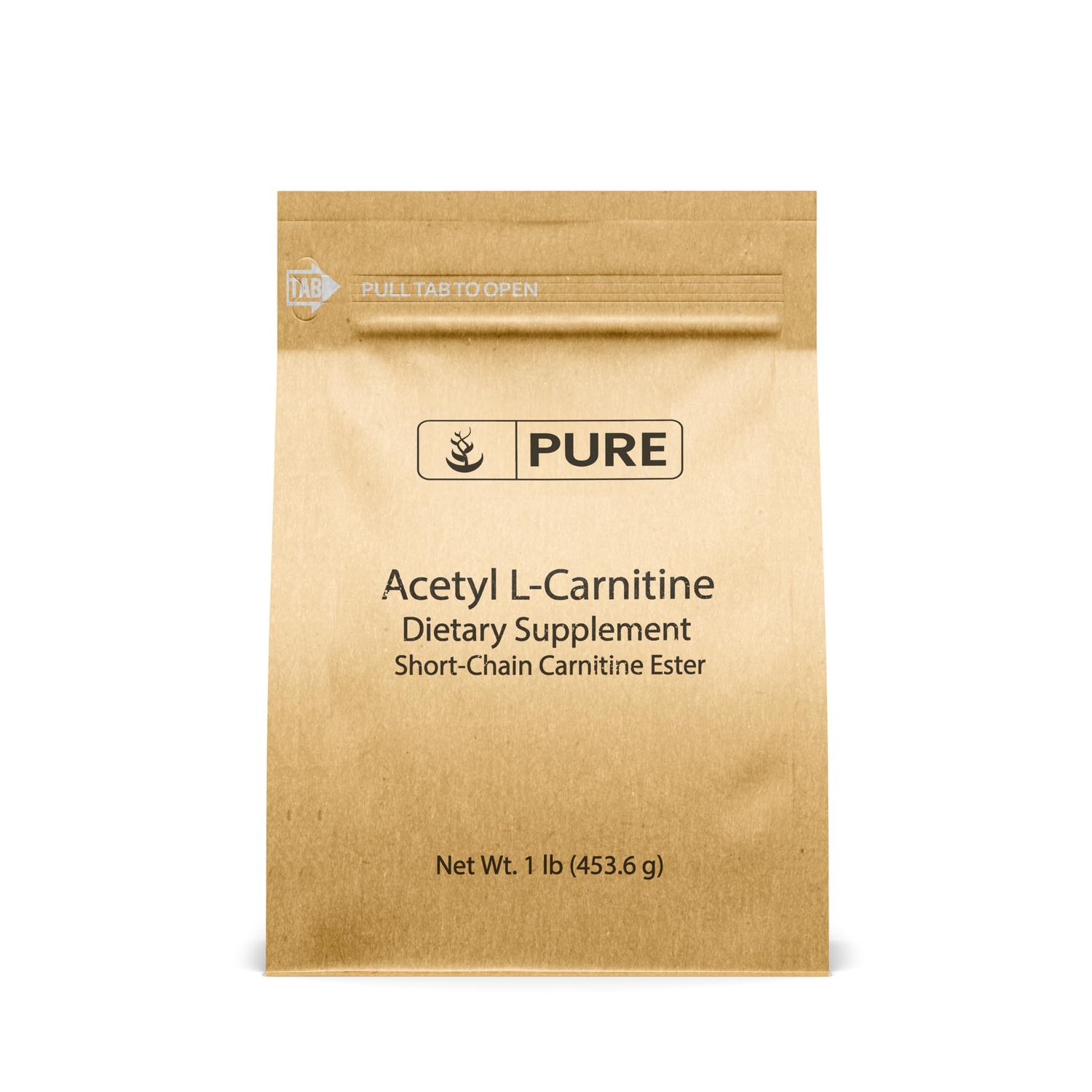 Pure Original Ingredients Acetyl L-Carnitine 1 lb ALCAR, Amino Acid Powder Supplement