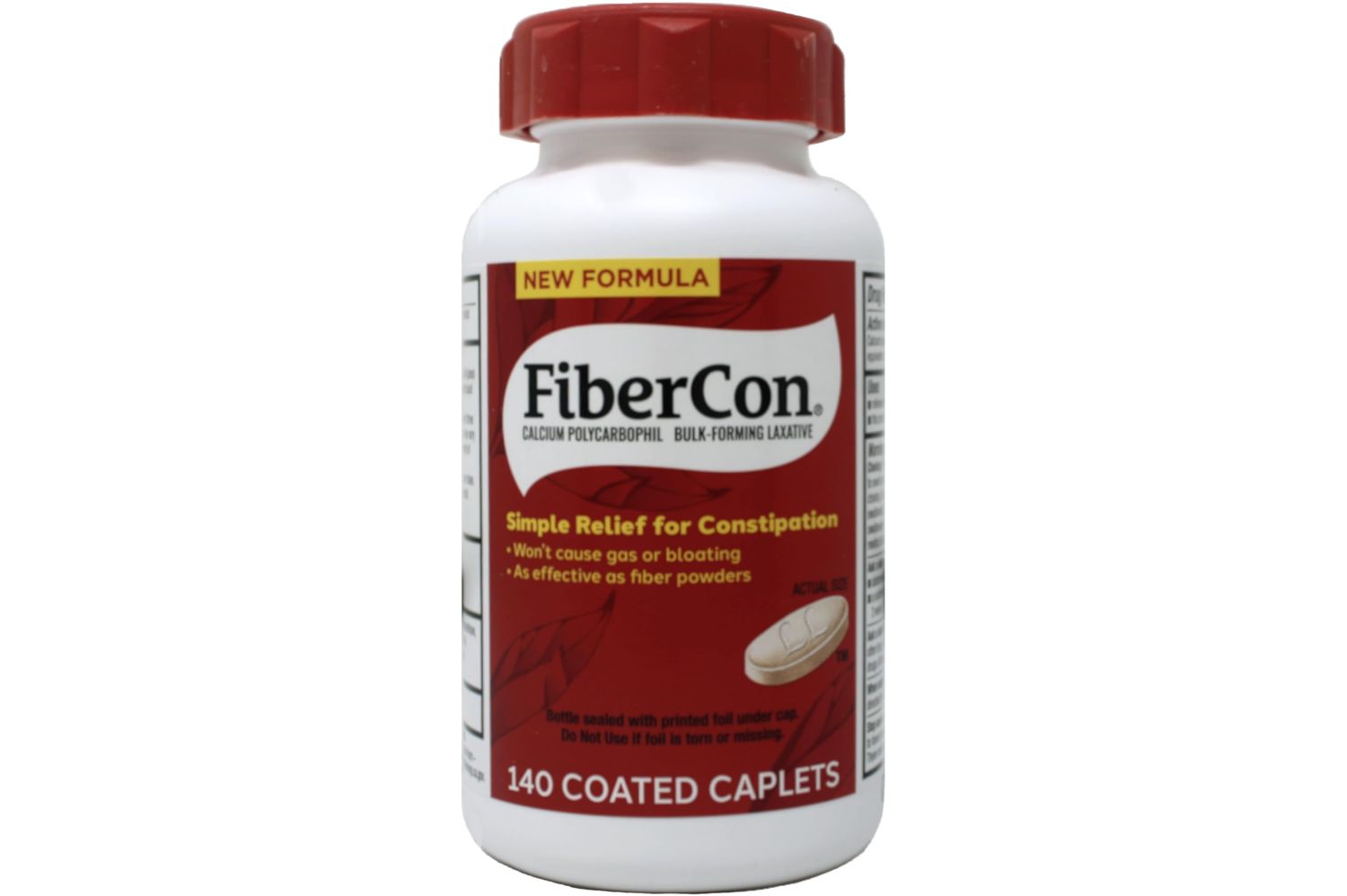 Fibercon Fiber Therapy For Regularity -- 140 Caplets