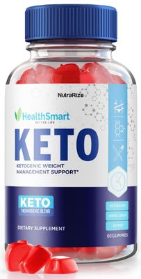 NutraRize HealthSmart Keto ACV Gummies for Advanced Weight Loss, Maximum Strength Supplement, Gomitas Reviews 60 Gummies