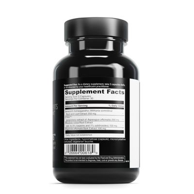 DaVinci Labs Cortisol Benefits - Dietary Supplement to Support Healthy Cortisol Levels and Adrenal Health - With Ashwagandha Extract, Rhodiola Rosea Root and More - Gluten-Free -60 Vegetarian Capsules
