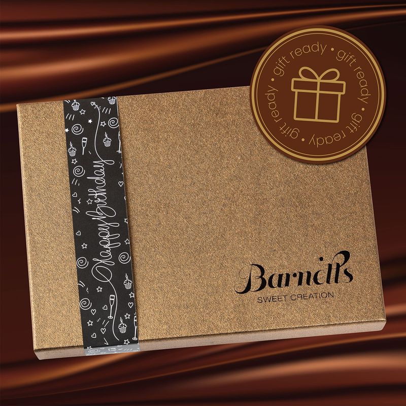 Barnetts Happy Birthday Gifts Chocolate Cookies Basket for Women, Prime for Mom, Wife, Aunt, Grandma, Niece, Daughter, Sister, Best Friend