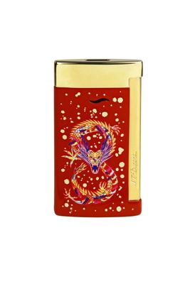 S. T. Dupont Slim 7 Jet Lighter, Burgundy, 027776