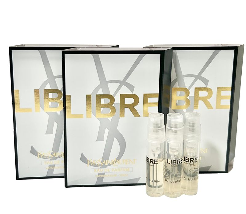 Yves Saint Laurent YSL Libre Sample Women Perfume 1.2 ml 0.04 oz - set of 3