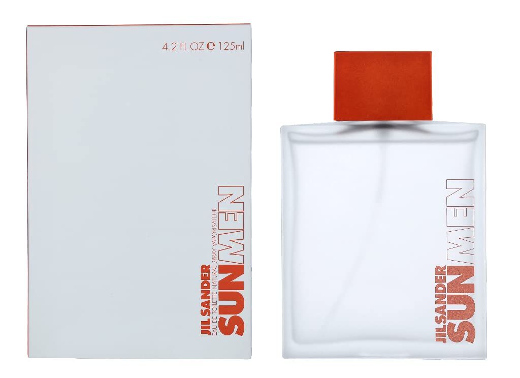 Jil Sander Sun By Jil Sander For Men. Eau De Toilette Spray 4.2 Ounces