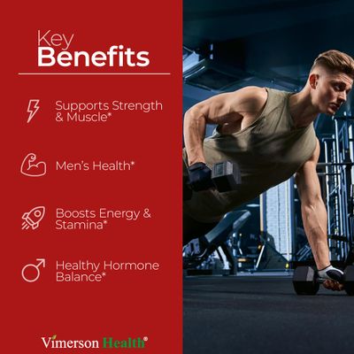 Tribulus Terrestris for Men with DHEA, Tongkat Ali, and Zinc - Testosterone Supplement for Men with Vitamin B6, Rhodiola Rosea - Libido Support, Muscle Builder, Male Enhancing Supplement - 30 Capsules
