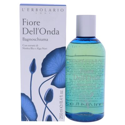 L&#39;Erbolario Fiore Dell&#39;Onda Shower Gel - Marine Fragrance - Lively Body Cleanser - Enriched With Minerals, Proteins And Vitamins - Leaves Skin Feeling Fresh And Velvety - Long Lasting Scent - 8.4 Oz