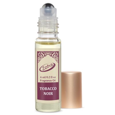 Zoha Tobacco Noir - Tobacco Smoke Perfume for Men, Alcohol Free Perfume Oil Roll On and Fragrance Mist