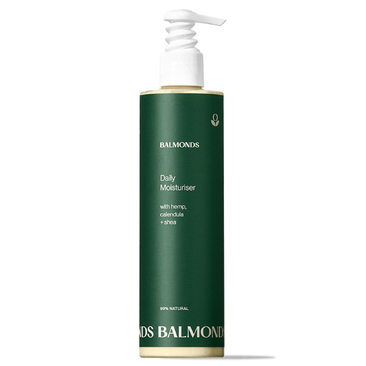 Balmonds - Daily Moisturizing Cream - 10.5oz. (300ml) - 99 Natural Moisturizer For Face Whole Body - Free From Fragrance - Vegan - All Skin Types