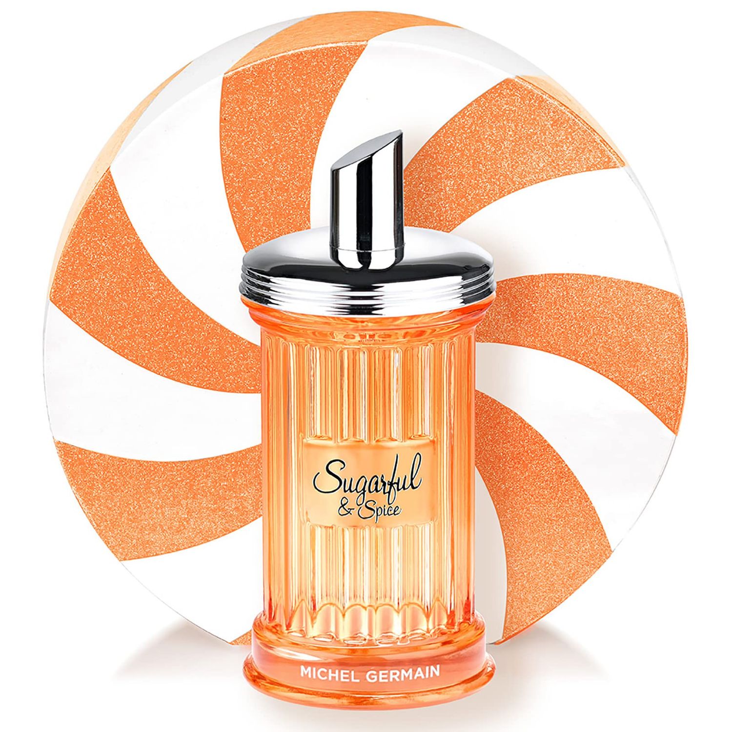 Michel Germain Sugarful Spice Eau de Parfum Spray Women&#39;s Fragrance, Top Notes of Sparkling Blood Orange, Pink Peony, Flirty Playful Gift for Her, 3.4 Fl Oz