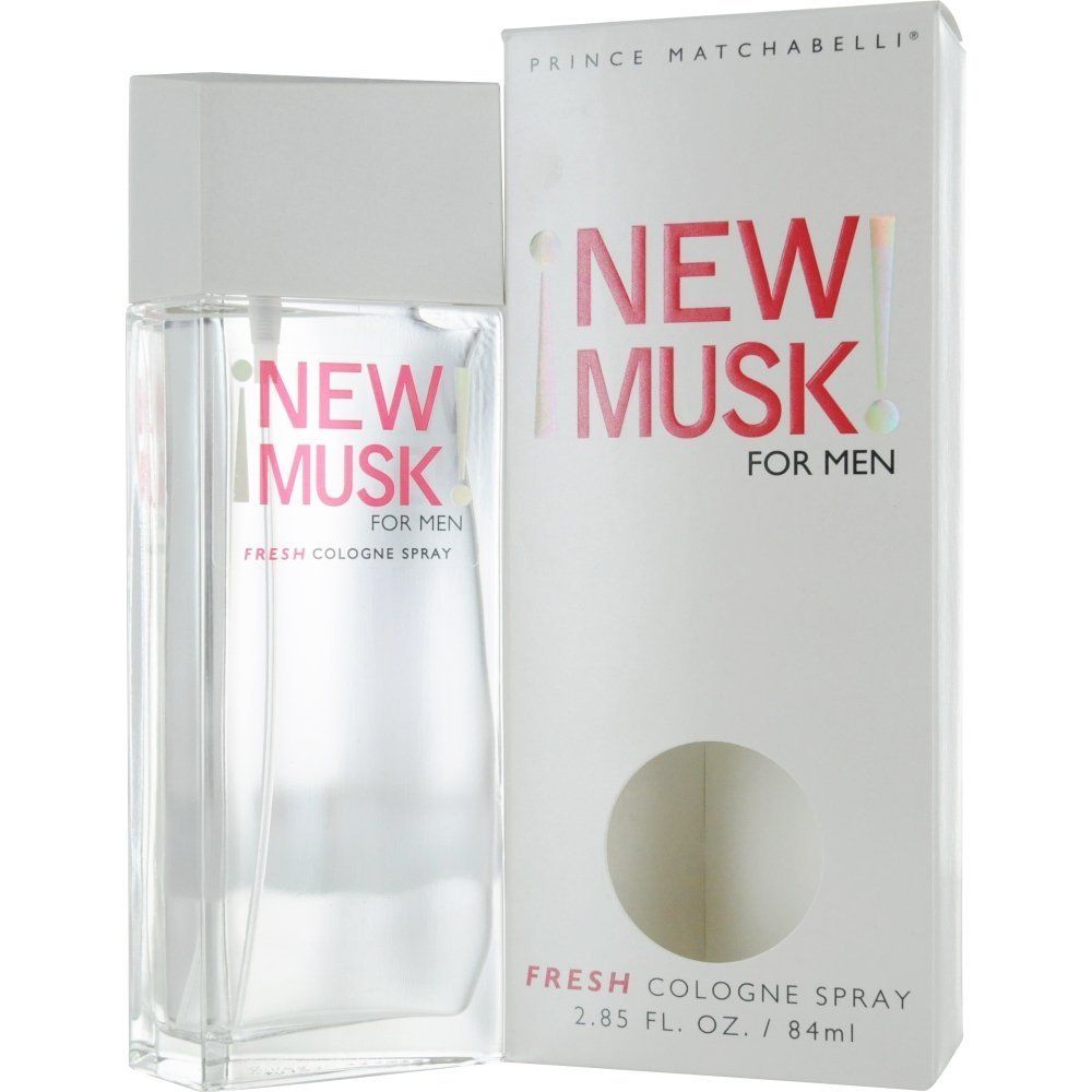 New Musk For Men By Prince Matchabelli For Men. Cologne Spray 2.85 Oz.