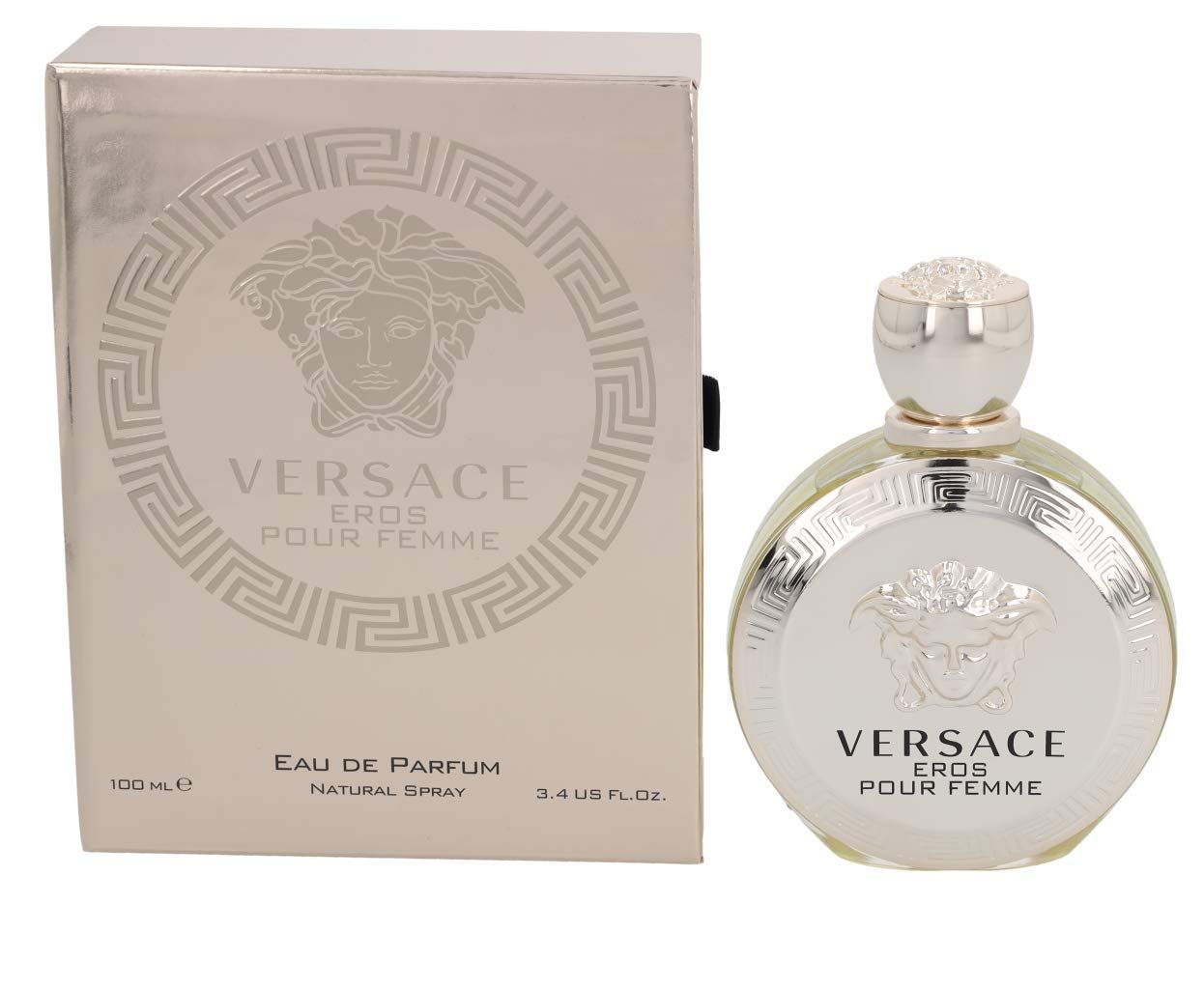 VERSACE Eros Eau de Toilette Spray for Women, 3.4 Ounce