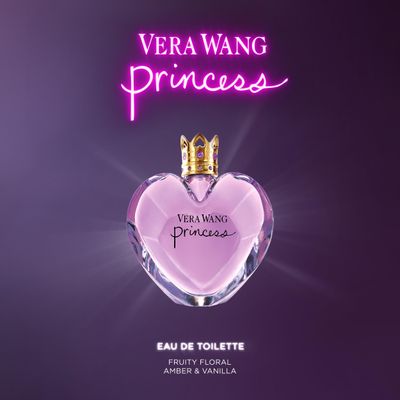 Vera Wang Princess Eau de Toilette 3.4 fl oz (Pack of 1), Notes of Apple, Quava, and Vanilla, Women's Fragrance, Long Lasting, Everyday Fragrance, Travel Size