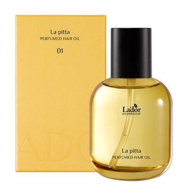 LA&#39;DOR Hair Perfume Oil for Dry Damaged Hair - Anti Frizz Nourishing Fragrance Gloss Oil Serum Leave-In Conditioner Hold Curls Waves Free of Sulfate Paraben Alcohol 2.7 Fl Oz 01 La Pitta Korean