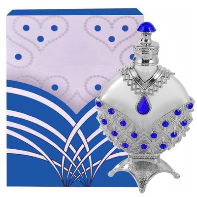 Khadlaj Hareem Al Sultan Blue Concentrated Perfume Oil for Unisex, 1.18 Ounce