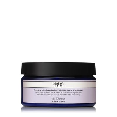 Neal&#39;s Yard Mother&#39;s Balm, Helps Reduce the Appearance of Stretch Marks Improve Elasticity, Ideal for New Moms, Fragrance Free, Cruelty-Free, 120g