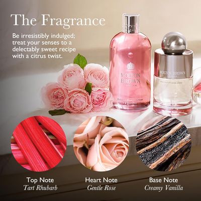 Molton Brown Rhubarb Rose Eau de Toilette, 3.3 fl. oz.
