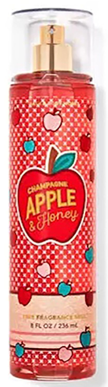Bath Body Works Fine Fragrance Body Spray Mist 8 fl oz 236 mL (Champagne Apple Honey)
