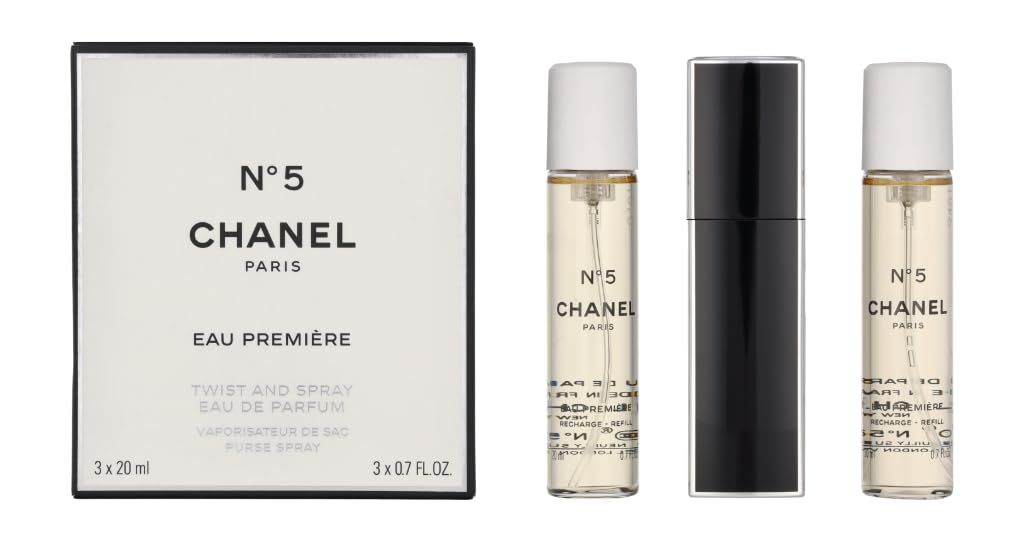 Chanel No.5 Eau Premiere Eau De Parfum Purse Spray And 2 Refills - 3X20Ml0.7Oz