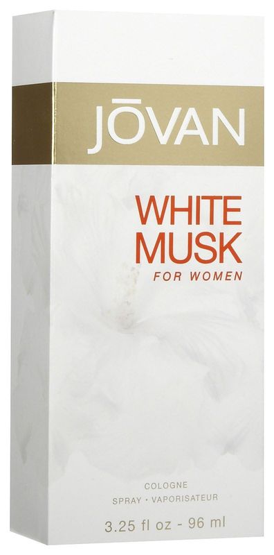 White Musk By Jovan For Women, Cologne Spray, 3.25-Ounce Bottle