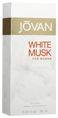 White Musk By Jovan For Women, Cologne Spray, 3.25-Ounce Bottle