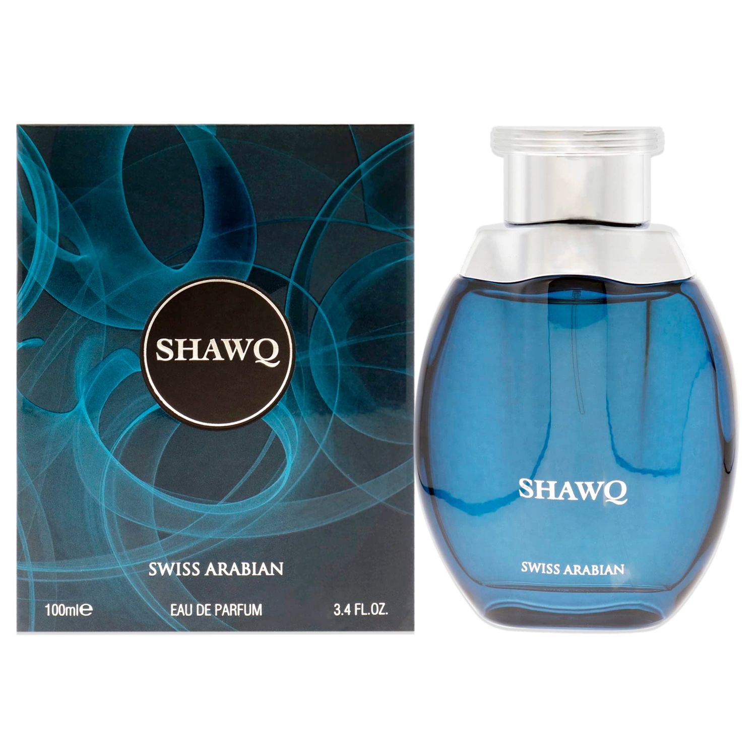 Swiss Arabian Shawq - Luxury Products From Dubai - Long Lasting, Addictive Personal EDP Spray Fragrance - Seductive Signature Aroma - 3.4 Oz