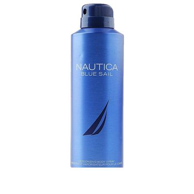 Nautica Blue Sail Deo Body Spray 6 fl oz (Pack of 1), Notes of Basil, Jasmine, and Cedarwood, Men&#39;s Fragrance, Long Lasting, Everyday Fragrance