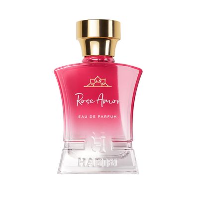 H HABIBI Rose Amor Arabian Perfumes for Women, Eau De Parfum (2.5 Oz) With Notes Of White Pepper, Citrus, Sandalwood, Patchouli Warm Amber - Long-Lasting Perfume
