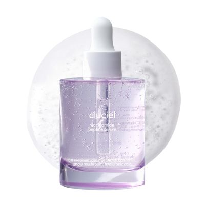 cluciel Niacinamide Peptide Serum I Reparing Serum for Korean Glass Skin, Targets Dullness, Textured Skin, Pore Care, Vegan, Fragrance-Free, Cruelty-Free (50ml 1.69 fl.oz)