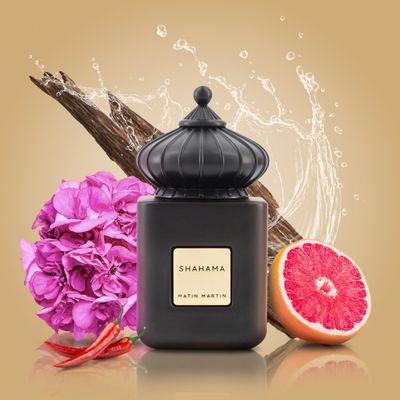 MATIN MARTIN Shahama - Perfume for Men - Oriental Men's Fragrances with Fruity and Spicy Notes - Long-Lasting Men Perfume - Travel Size - 3.4 oz