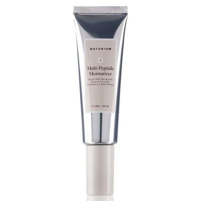 Naturium Multi-Peptide Moisturizer, Hydrating Smoothing Skin Care, Moisturizes with Ethylated Vitamin C Panthenol, 1.7 oz