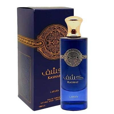 Lattafa Kashaf EDP-100ml(3.4 oz) Unisex Black Currant, Raspberry and Saffron Perfumes