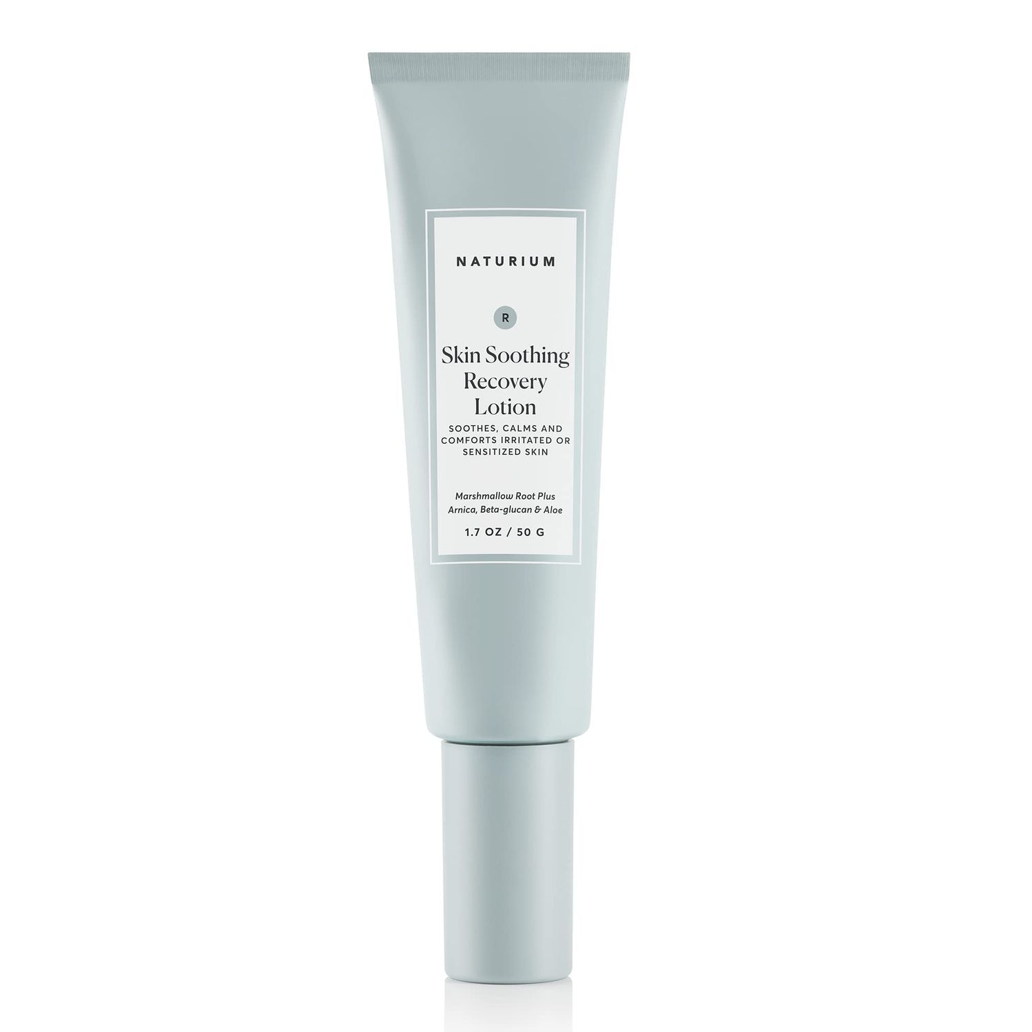 Naturium Skin Soothing Recovery Lotion, Marshmallow Root Plus Arnica, Beta-glucan Aloe, Lightweight Moisturizer, 1.7 oz