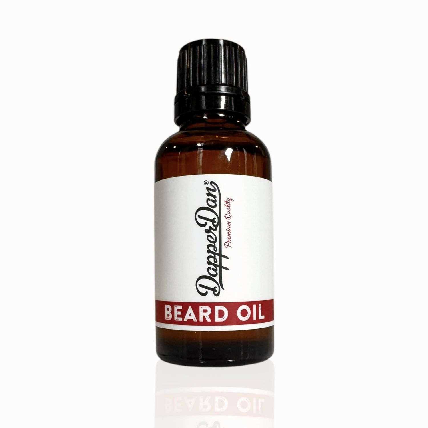 Dapper Dan Beard Oil, Essential Oil Blend for a Soft and Nourished Beard, For Daily Use, Vanilla and Tonka Bean Fragrance, 1 x 30ml