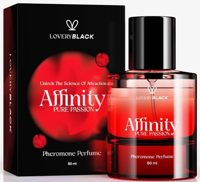 Affinity Pure Passion Unisex Pheromone Perfume - Alluring Floral Sweet W Musk Scent - Pheromones Perfumes, Enhances Attraction Charisma - Long-Lasting, Irresistible Fragrance for Women Men.