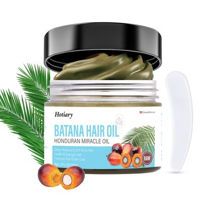 Hotiary Raw Batana Oil for Hair Growth, Dr. Sebi Organic Batana Oil unrefined from Honduras,Pure Natural Hair Growth Oil as Hair Masks, for Nourishes Dry Hair, Reduces Hair Loss (1)