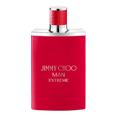 JIMMY CHOO Man Extreme Eau de Parfum- Long Lasting Fragrance with notes of Red Thyme, Clary Sage, Vetiver- Spicy Bold - 3.3 fl. oz.