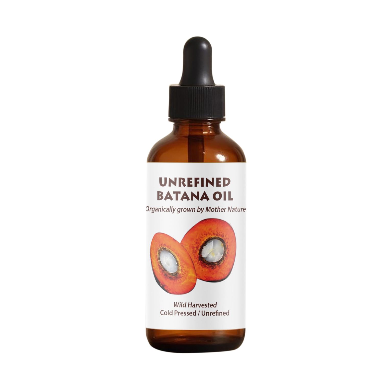 Best Natures Batana Oil for Hair Growth and Repair Raw Batana Oil from Honduras - 100 Pure Natural - For Thicker Stronger Hair. Recognized by Dr. Sebi (2 fl oz)