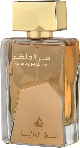 Lattafa Ser Al Malika for Women Eau de Parfum Spray, 3.4 Ounce 100 ml