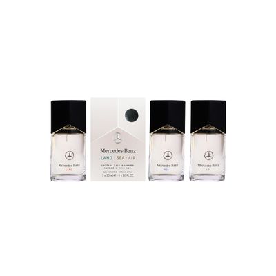 Mercedes-Benz Land Sea Air - Mens Cologne Set - Eau de Parfum for Men - Long Lasting Cologne for Men - Men&#39;s Fragrances - Perfume for Men - 3 Pc