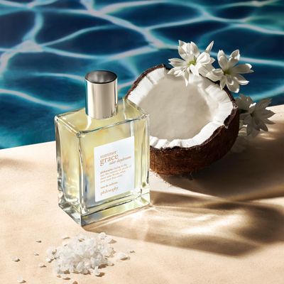 philosophy solar daydream eau de toilette - sweet floral women's perfume - with notes of jasmine, coconut saltwater - long lasting fragrance