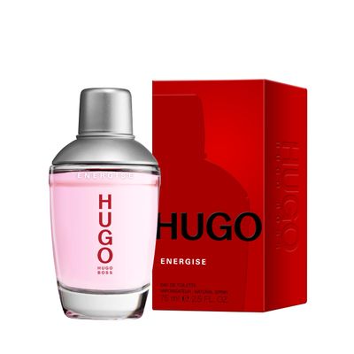 Hugo Boss Energise Eau de Toilette Citrus Men's Cologne With Notes of Mandarin, Pink Pepper, Juniper Berry, Wood Suede Long Lasting Fragrance - 2.5 fl oz