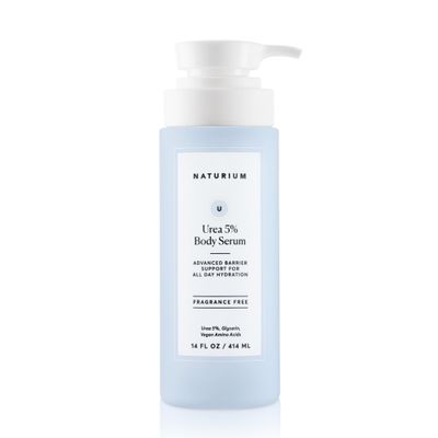 Naturium Urea 5 Body Serum, Lightweight, Hydrating Serum with Nourishing Soothing Benefits for Barrier Support, Vegan Cruelty-Free, 14 oz