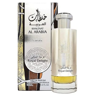 Lattafa Khaltaat Al Arabia Royal Delight for Men - 3.4 oz EDP Spray