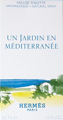 Hermes Un Jardin En Mediterranee Eau De Toilette Spray for Women, 1.6 Ounce