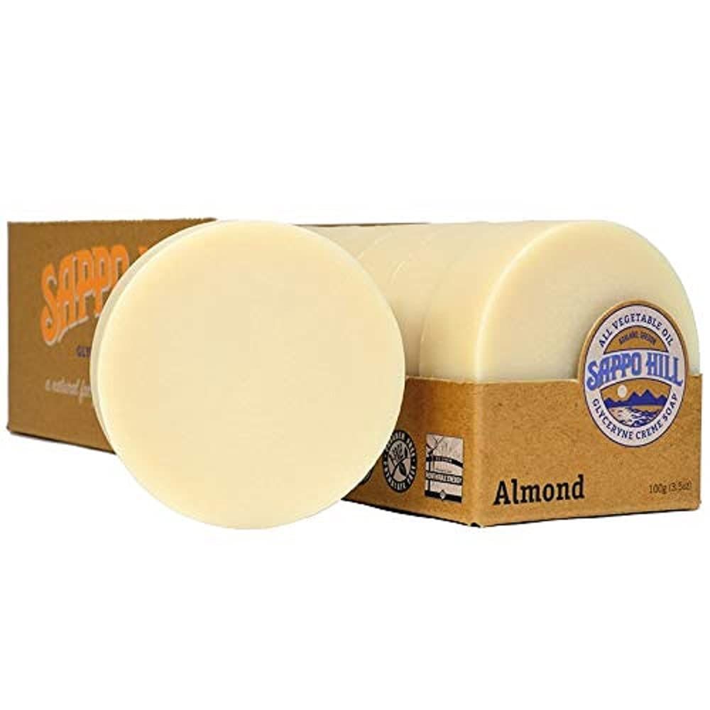 Sappo Hill Natural Glycerine Soap No Color or Fragrance - 3.5 oz - Case of 12